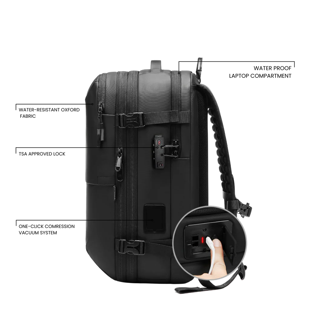 Travel Vac™ Compression Backpack