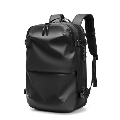 Travel Vac™ Black Voyage Compression Backpack